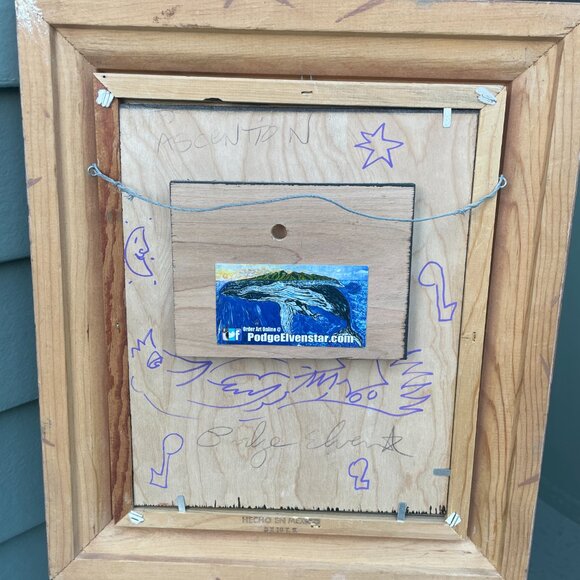 Ascension Embellished Framed Print Podge Elvenstar Hanna Bamboo Forest Esoteric - Picture 14 of 14